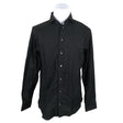 Unisex Riley - Collared shirt, size L - Black ()
