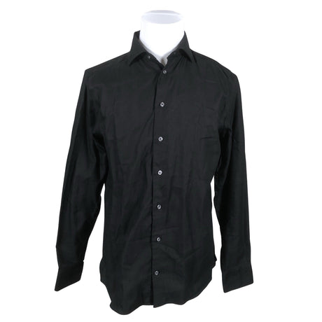 Unisex Riley - Collared shirt, size L - Black ()