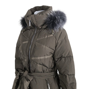 Unisex Joutsen - Down jacket, size 40 - Brown (2)