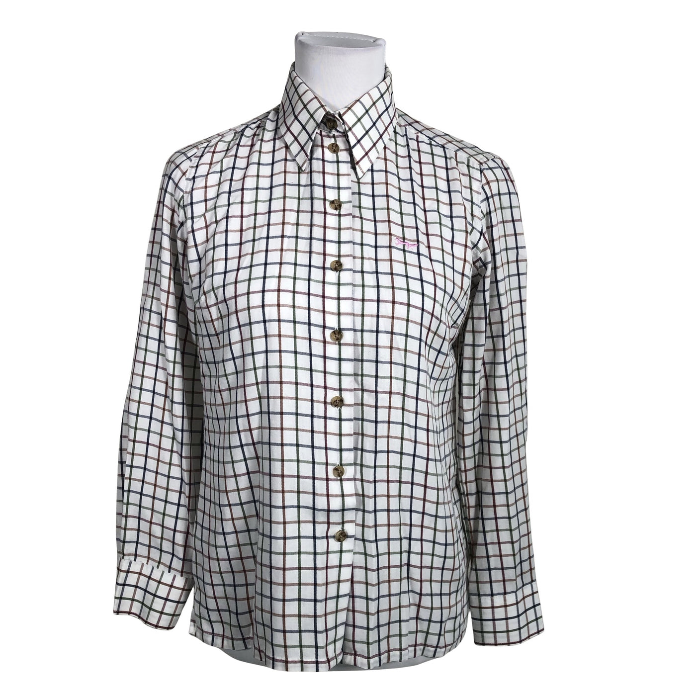 Unisex Bonart - Collared shirt, size 40 - White (1)