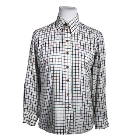 Unisex Bonart - Collared shirt, size 40 - White ()