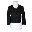 Unisex Your Face - Knit bolero jacket, size 38 - Black ()