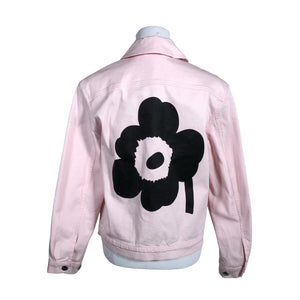 Unisex Marimekko - Denim jacket, size 34 - Light pink (2)