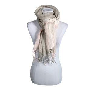 Unisex Your Face - Scarf, size Midi - Light pink (1)