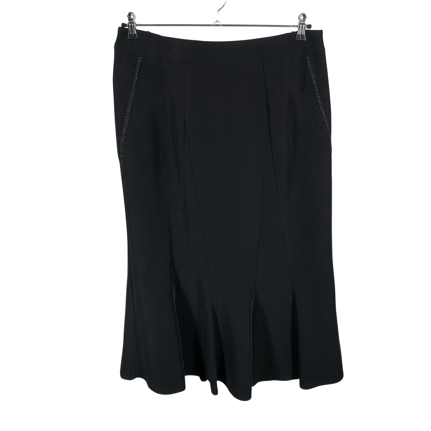 Unisex Steilmann - Fabric skirt, size 42 - Black (1)