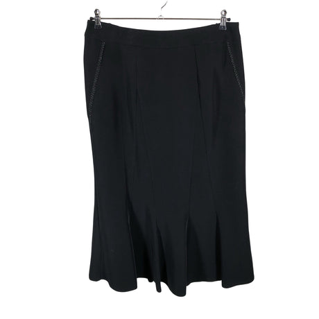 Unisex Steilmann - Fabric skirt, size 42 - Black ()