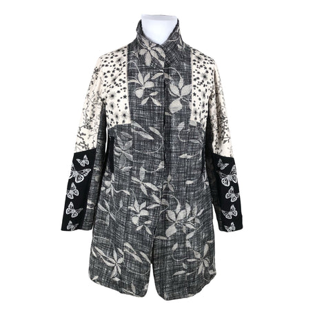 Unisex Cream - Trench coat, size 42 - Beige ()