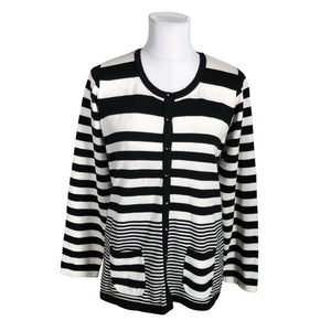 Unisex Signature - Cardigan, size 40 - White (1)