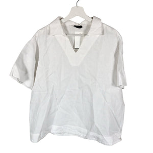 Unisex Nanso - Short-sleeved blouse, size 42 - White (1)