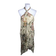Unisex Lauren Ralph Lauren - Schiffon dress, size 40 - Beige ()