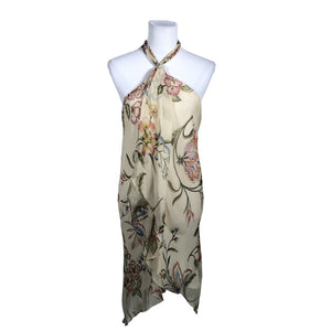 Unisex Lauren Ralph Lauren - Schiffon dress, size 40 - Beige (1)