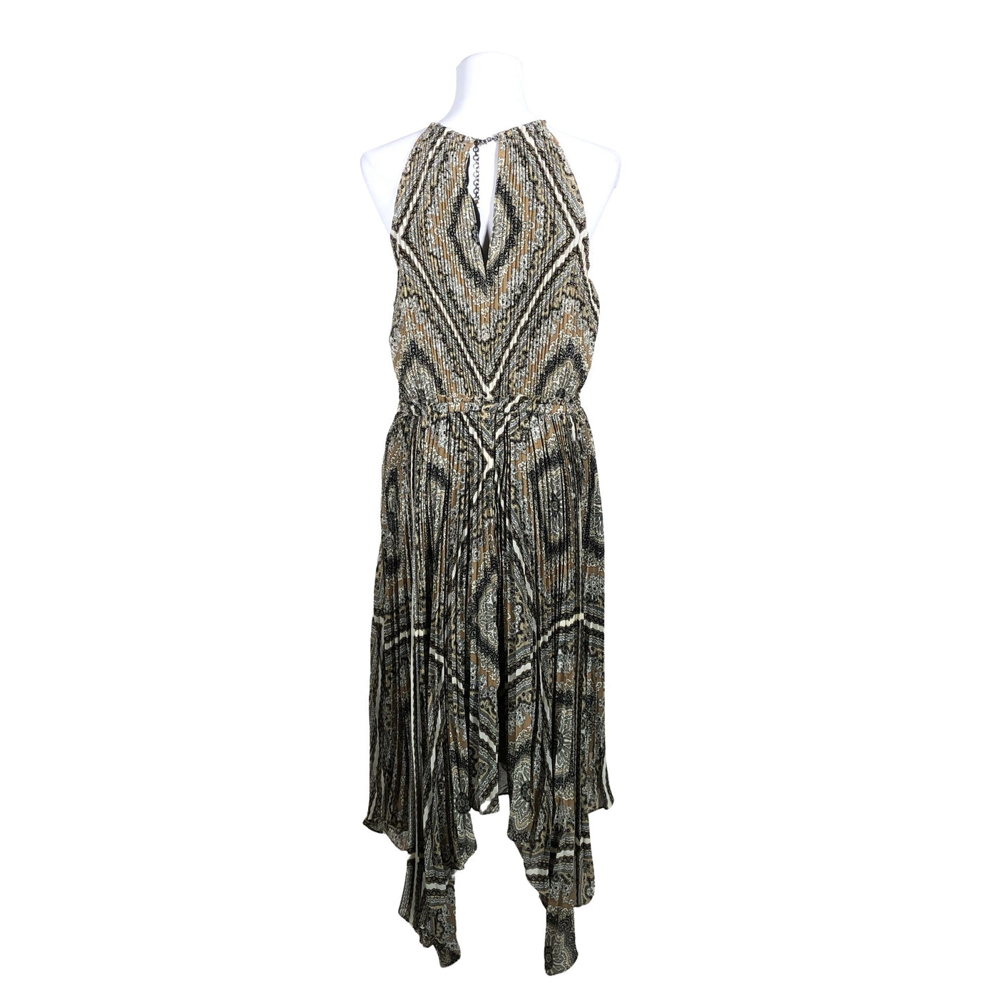 Unisex Michael Kors - Schiffon dress, size 40 - Brown (2)