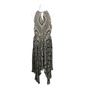 Unisex Michael Kors - Schiffon dress, size 40 - Brown (2)