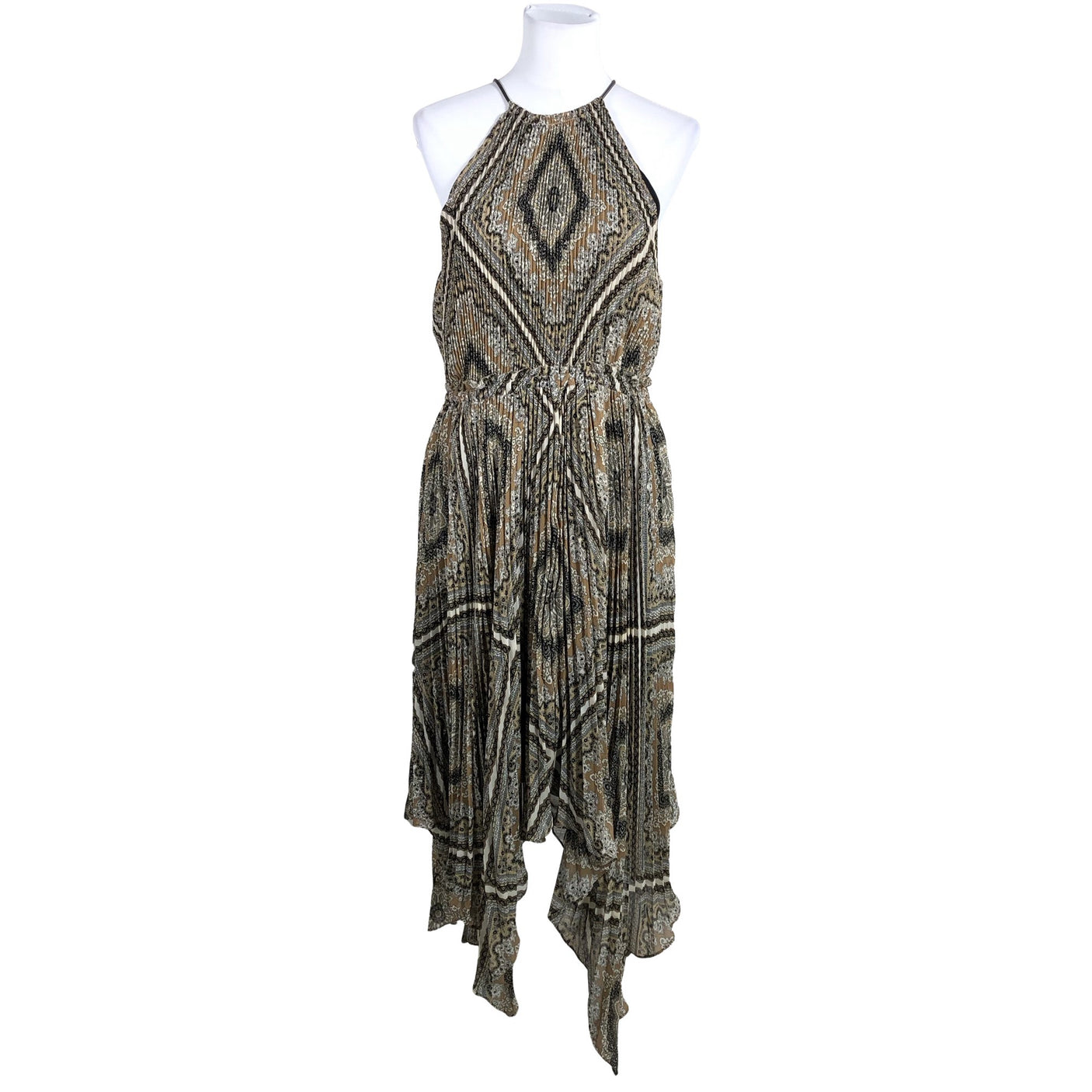 Unisex Michael Kors - Schiffon dress, size 40 - Brown (1)