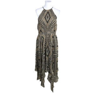 Unisex Michael Kors - Schiffon dress, size 40 - Brown (1)