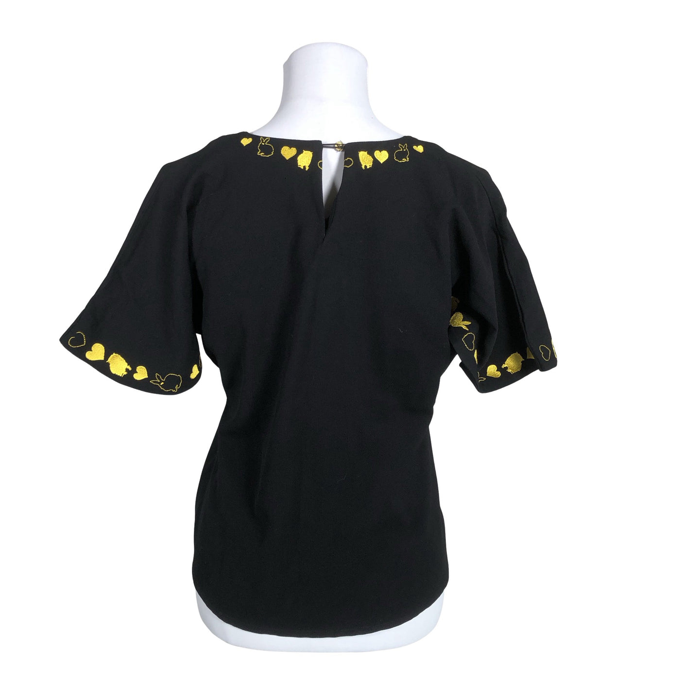 Unisex IVANAhelsinki - Short-sleeved blouse, size 38 - Black (2)