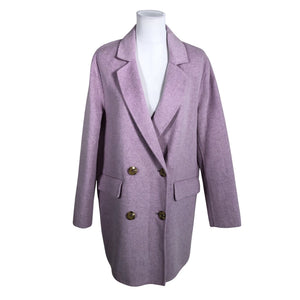 Unisex Esprit - Wool coat, size 38 - Violet (1)