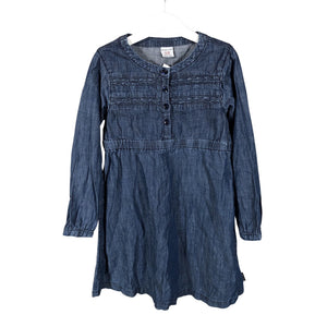 Unisex Polarn O. Pyret - Dress, size 122 - 128 - Blue (1)
