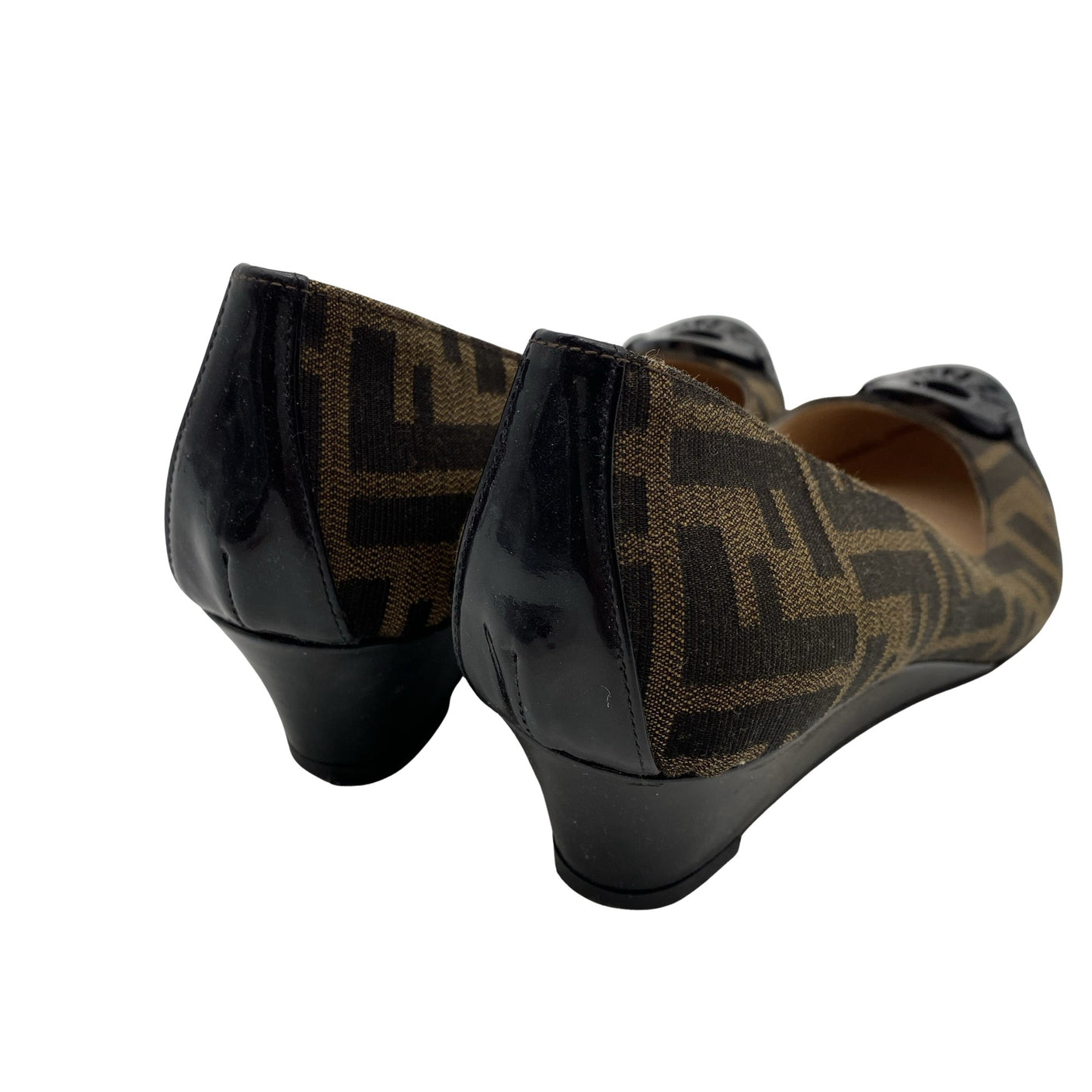 Unisex Fendi - Wedge heel shoes, size 38 - Brown (3)