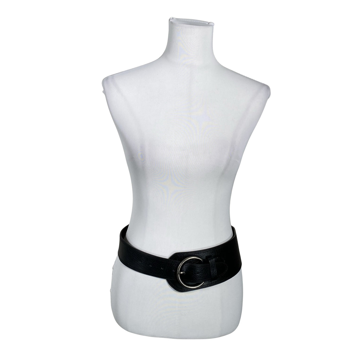 Unisex Your Face - Leather belt, size Ei kokoa - Black (2)