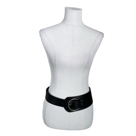 Unisex Your Face - Leather belt, size Ei kokoa - Black (2)