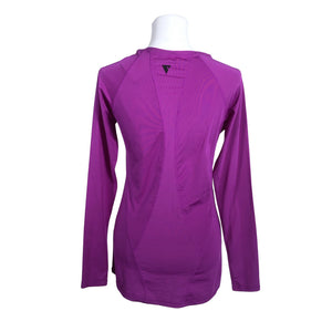Unisex Y.A.S - Sports shirt, long sleeve, size 40 - Violet (2)