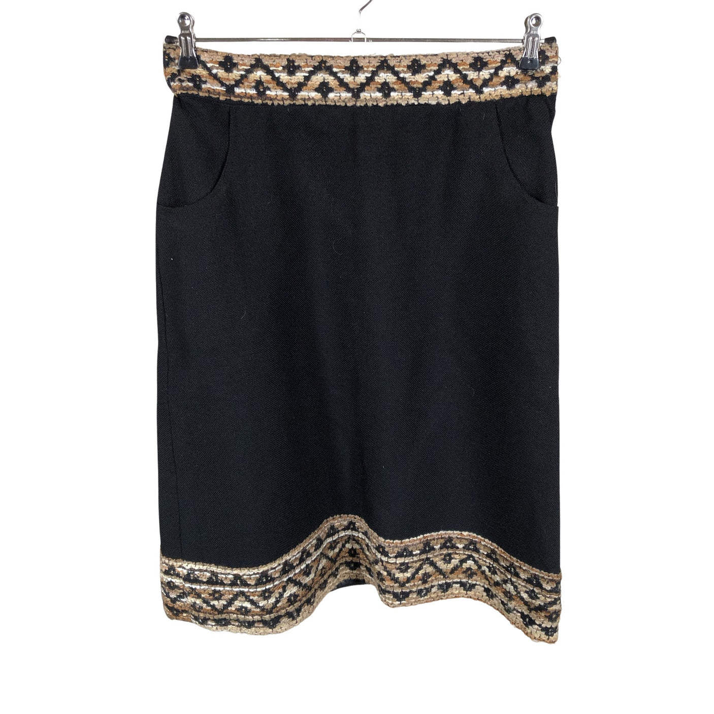 Unisex Arola - Fabric skirt, size 42 - Black (1)