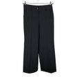 Unisex Mari Philippe - Straight leg trousers, size 36 - Black ()