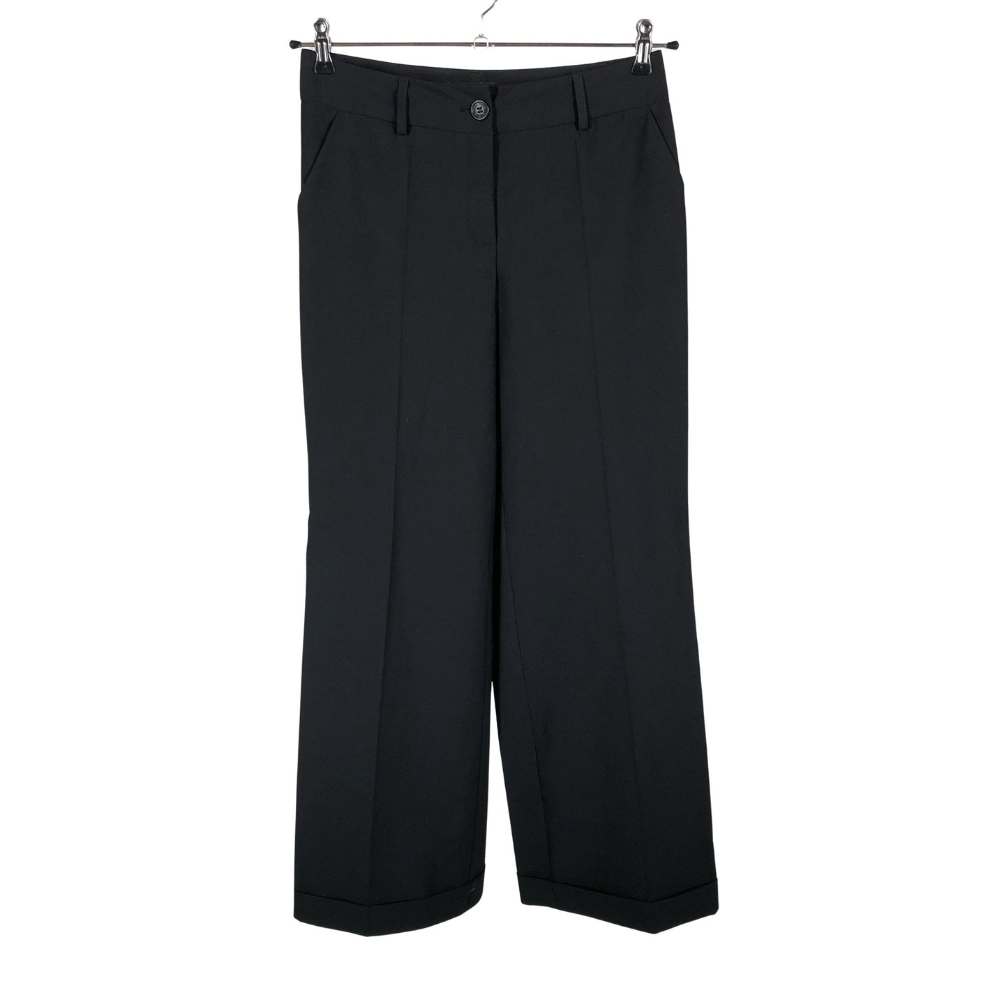 Unisex Mari Philippe - Straight leg trousers, size 36 - Black (1)
