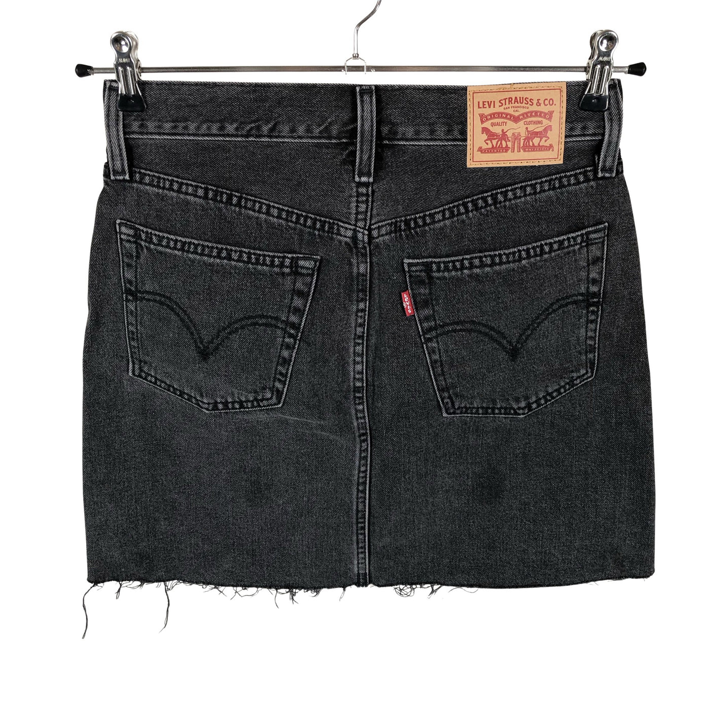 Unisex Levi's - Denim skirt, size W27 - Gray (2)