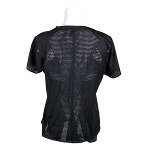 Unisex Asics - Sports shirt, short sleeve, size 38 - Black (2)