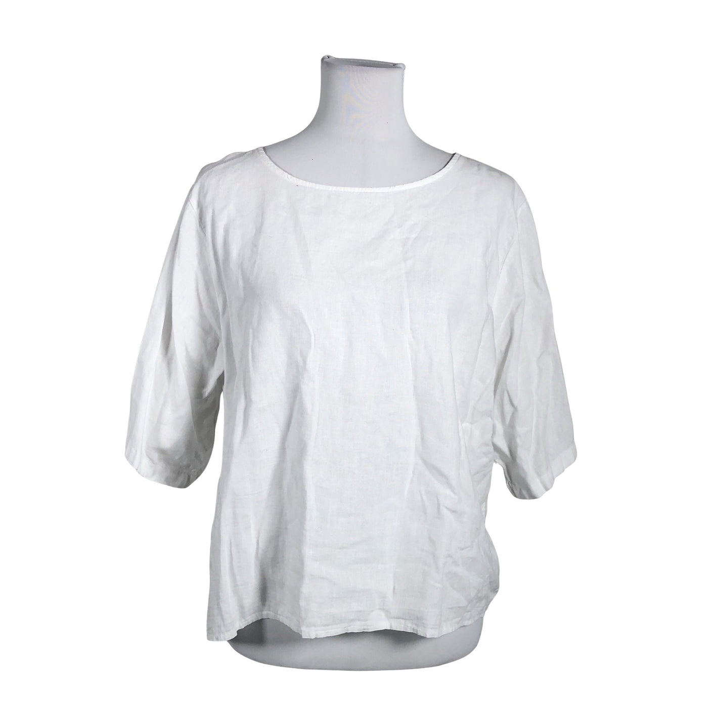 Unisex Marta - Short-sleeved blouse, size 36 - White (1)