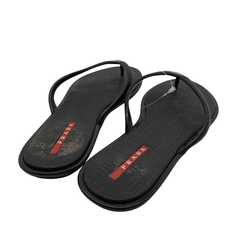 Unisex Prada - Beach sandals, size 40 - Black (2)