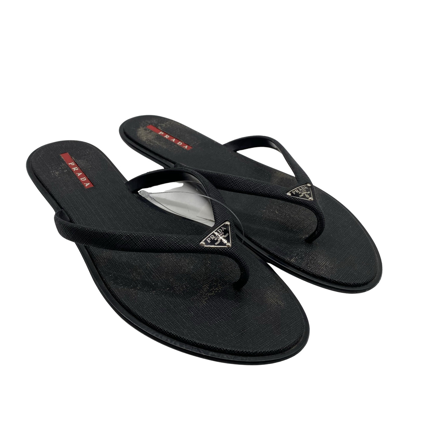 Unisex Prada - Beach sandals, size 40 - Black (1)