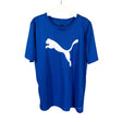 Unisex Puma - Sports shirt, short sleeve, size 146 - 152 - Blue ()