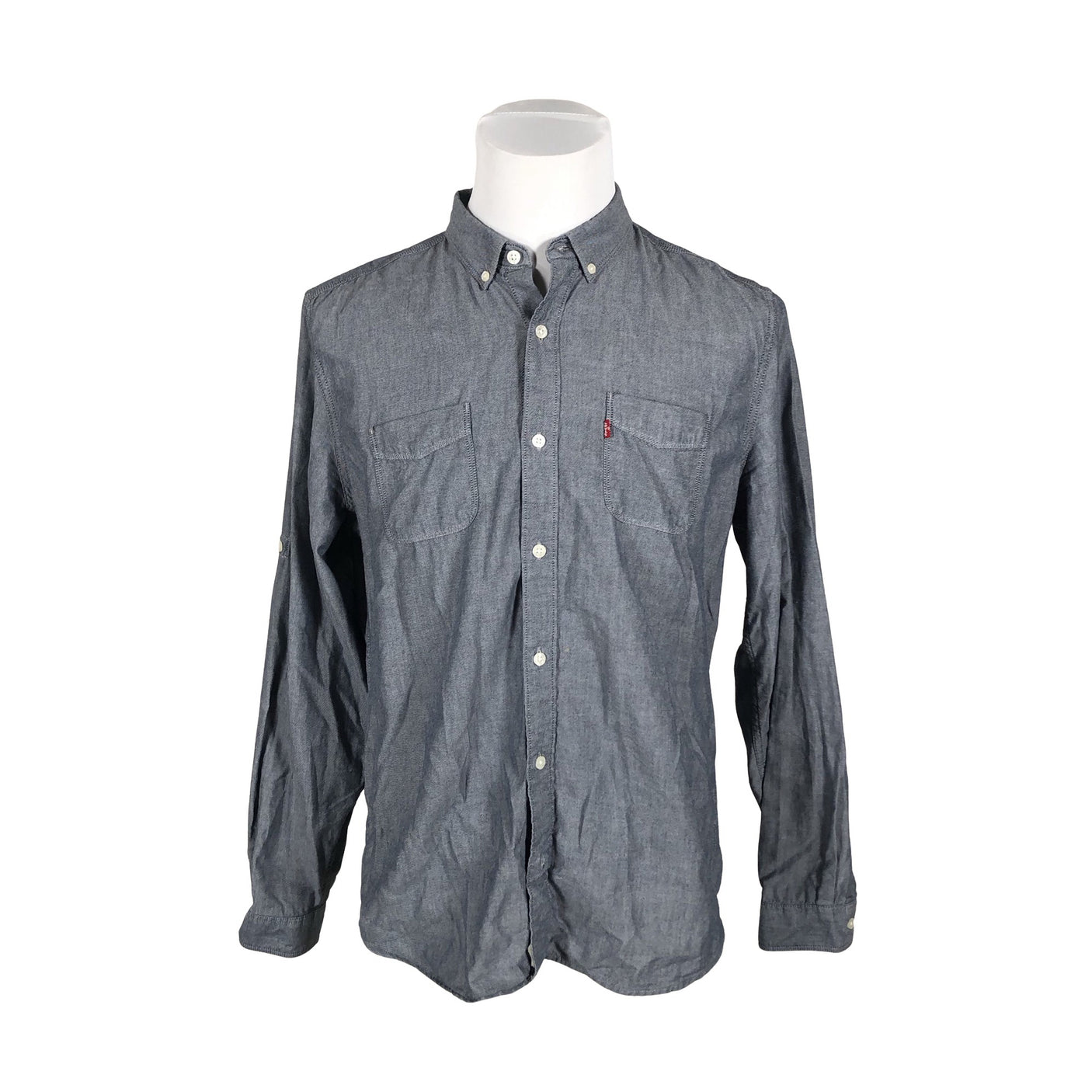 Unisex Levi's - Collared shirt, size L - Blue (1)