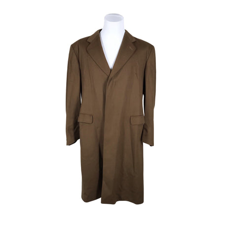 Unisex Bugatti - Wool coat, size L - Brown ()