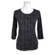 Unisex Nanso - Tricot shirt, size 38 - Black ()