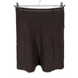 Unisex Steilmann - Fabric skirt, size 38 - Brown ()