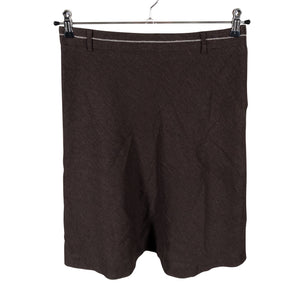 Unisex Steilmann - Fabric skirt, size 38 - Brown (1)