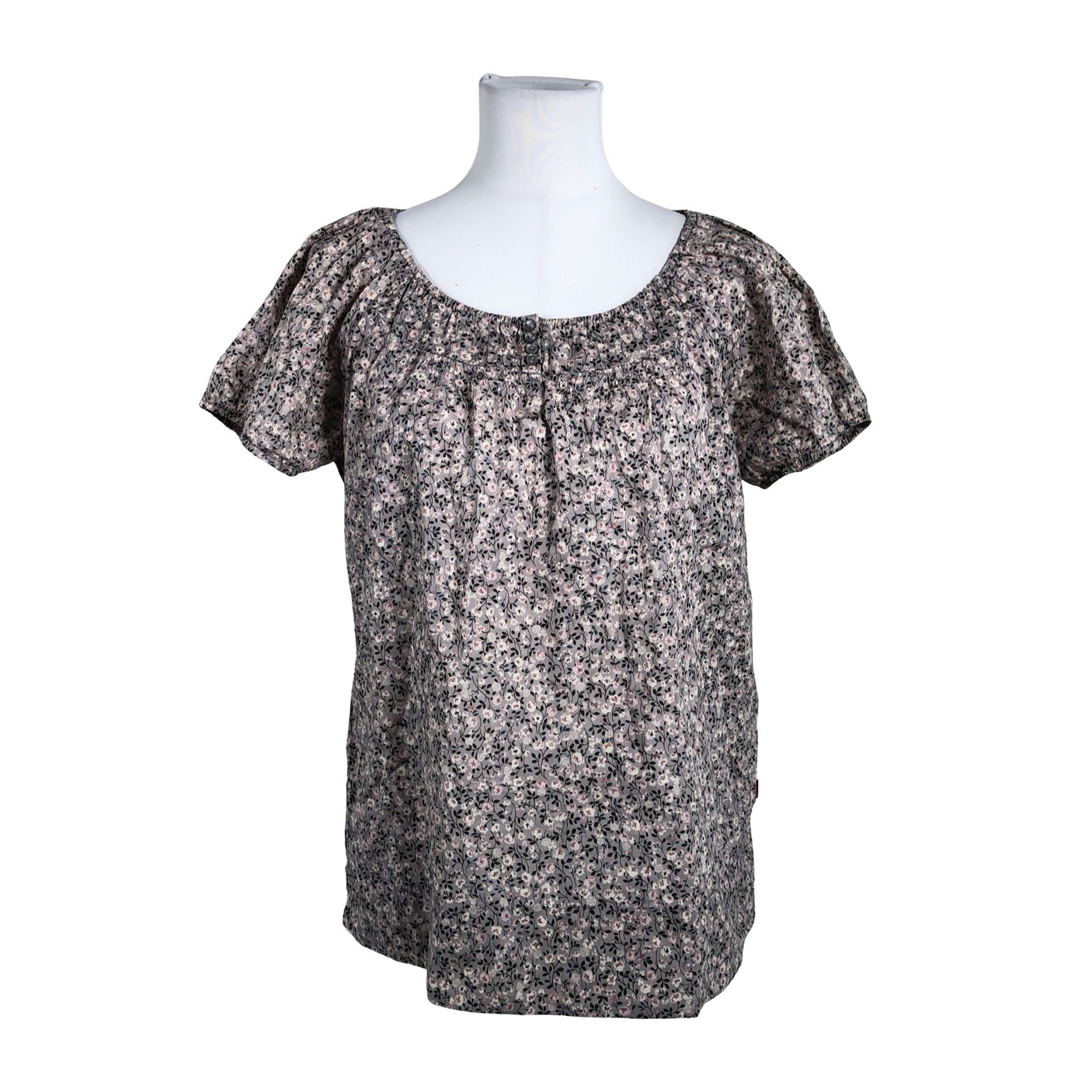 Unisex Jackpot - Short-sleeved blouse, size 38 - Gray (1)