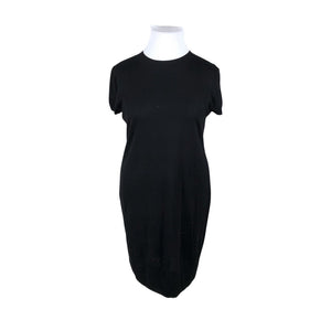 Unisex Benetton - Knit dress, size 42 - Black (1)