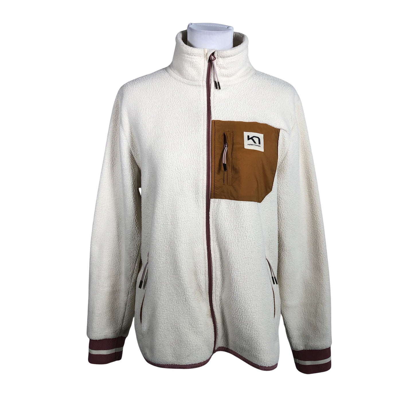 Unisex Kari Traa - Fleece jacket, size 40 - Beige (1)