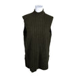 Unisex Samsoe&Samsoe - Knit vest, size 38 - Green ()