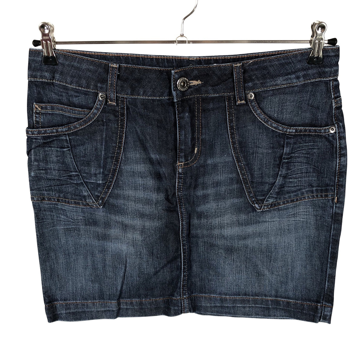 Unisex s.Oliver - Denim skirt, size 38 - Blue (1)