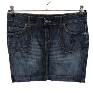 Unisex s.Oliver - Denim skirt, size 38 - Blue (1)