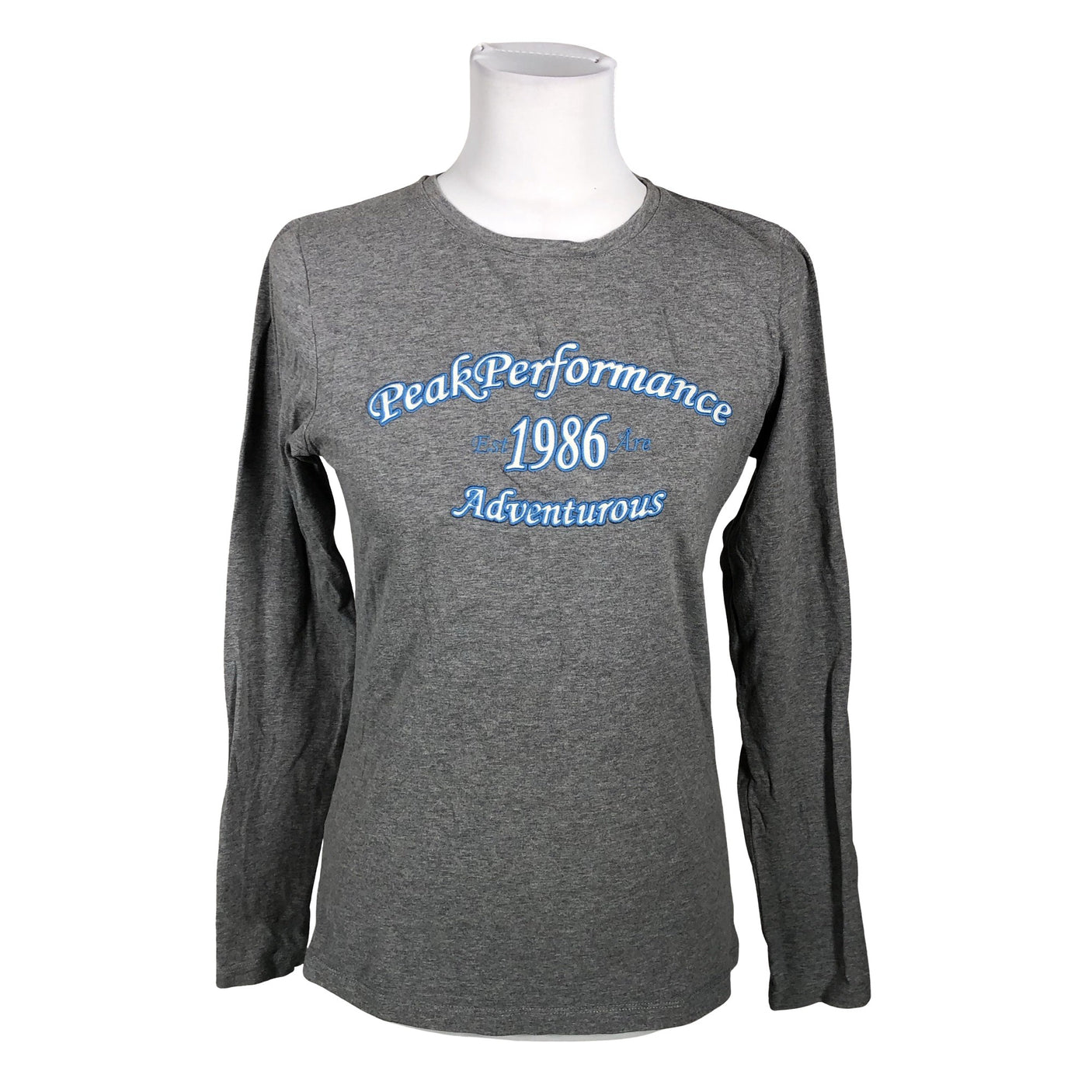 Unisex Peak Performance - Tricot shirt, size 38 - Gray (1)