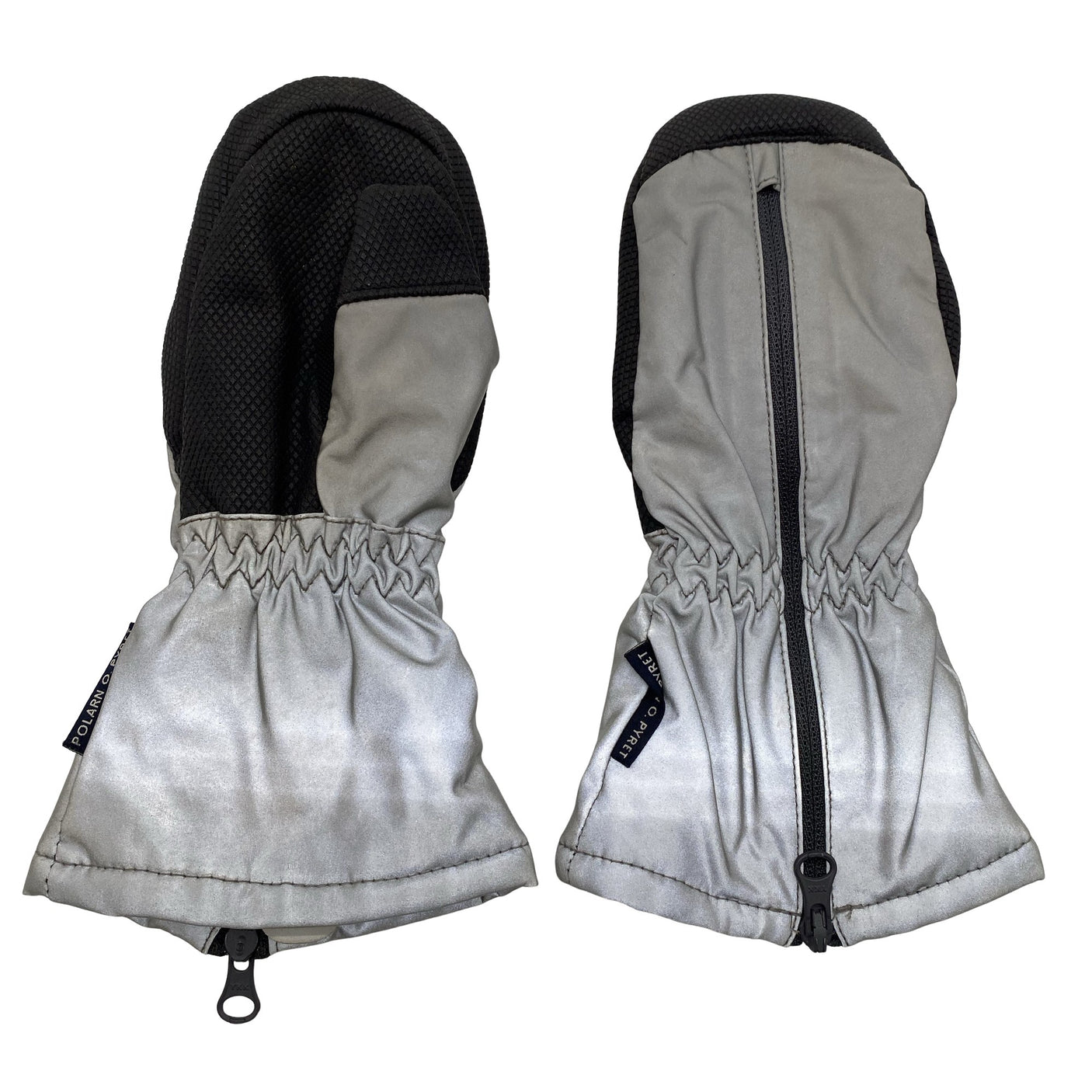 Unisex Polarn O. Pyret - Sprint/Fall gloves, size 2 - 3 vuotta - Silver (1)