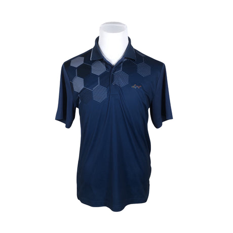 Unisex Greg Norman - Sports shirt, short sleeve, size M - Blue ()