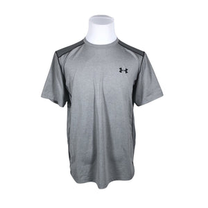 Unisex Under Armour - Sports shirt, short sleeve, size L - Gray (1)